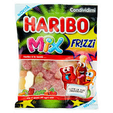 Haribo Caramelle Mix Frizzi Gr 80
