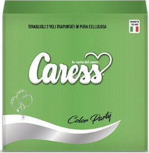 Caress Tovaglioli 2v Color Party Verde