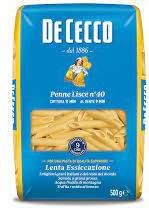 De Cecco Penne Lisce N. 40 Gr. 500