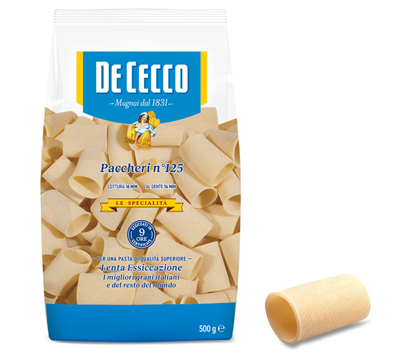 De Cecco Paccheri Lisci N  125 Gr 500