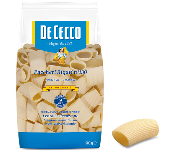 De Cecco Paccheri Rigati N  130 Gr 500