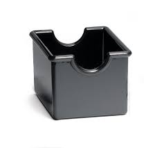Plastic Sugar Packet Holder Black