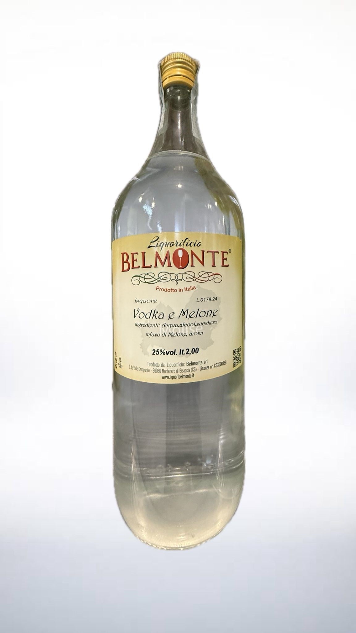 Belmonte Vodka   Melone 25  Vol Lt 2