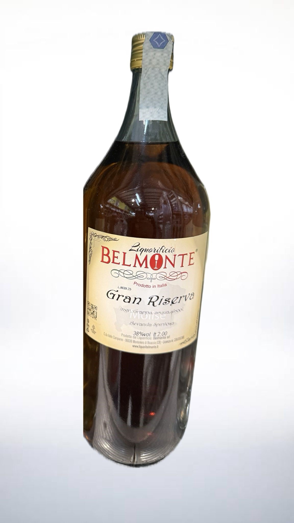 Belmonte Grappa Gran Riserva Lt 2