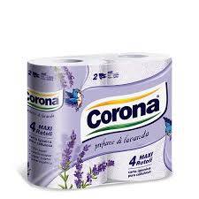 Corona Carta Ig 4 Rotoli Maxi Lavanda