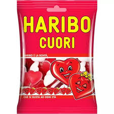 Haribo Cuori Caramelle Gr 80