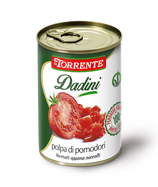 Torrente Pomodoro Polpa Cubetti Gr 400
