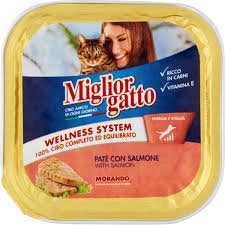 Migliorgatto Pate  Salmone Gr 100
