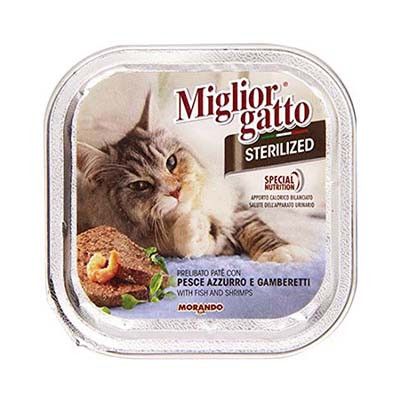 Migliorgatto Pesce Gamb Gr 100