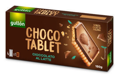 Gullon Choco Tablet Ciocc Latte Gr 150