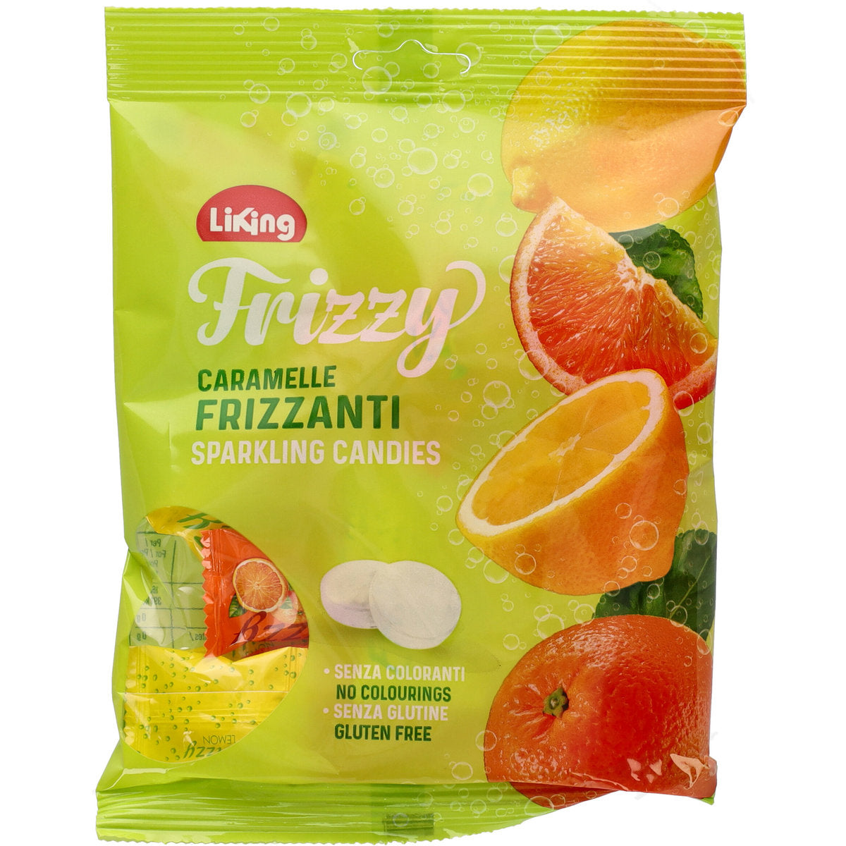 Liking Caramelle Frizzy Frutta Gr 150