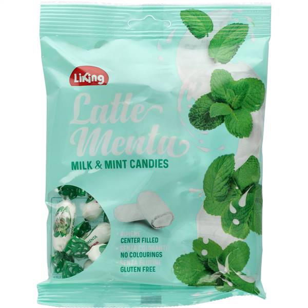 Liking Caramelle Latte E Menta Gr 150