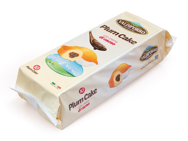 Valdiporro Plum Cake Crema Cacao Gr 205