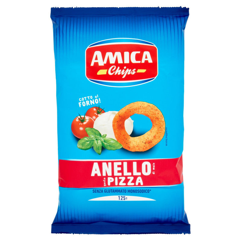 Amica Chips Anello Mais Pizza Gr 125