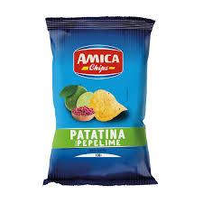 Amica Chips Patatina Pepelime Gr 100