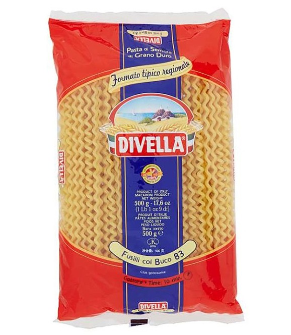 Divella Fusilli Con Buco N  83 Gr 500