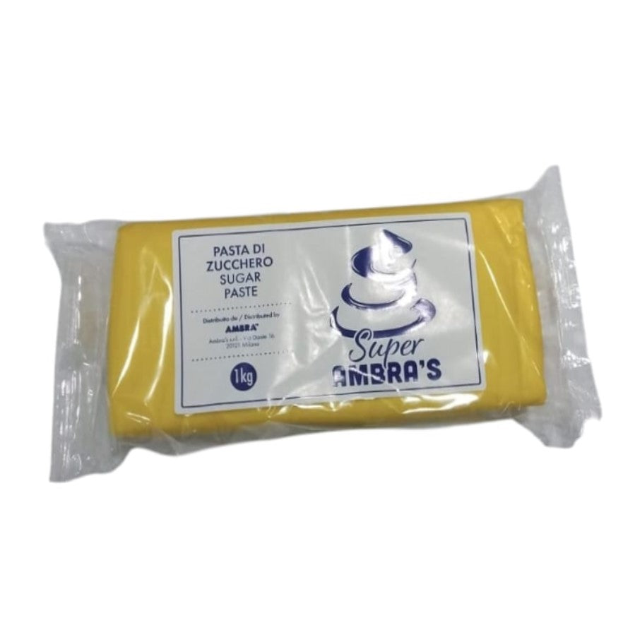 Ambra S Pasta Zucchero Giallo Kg 1