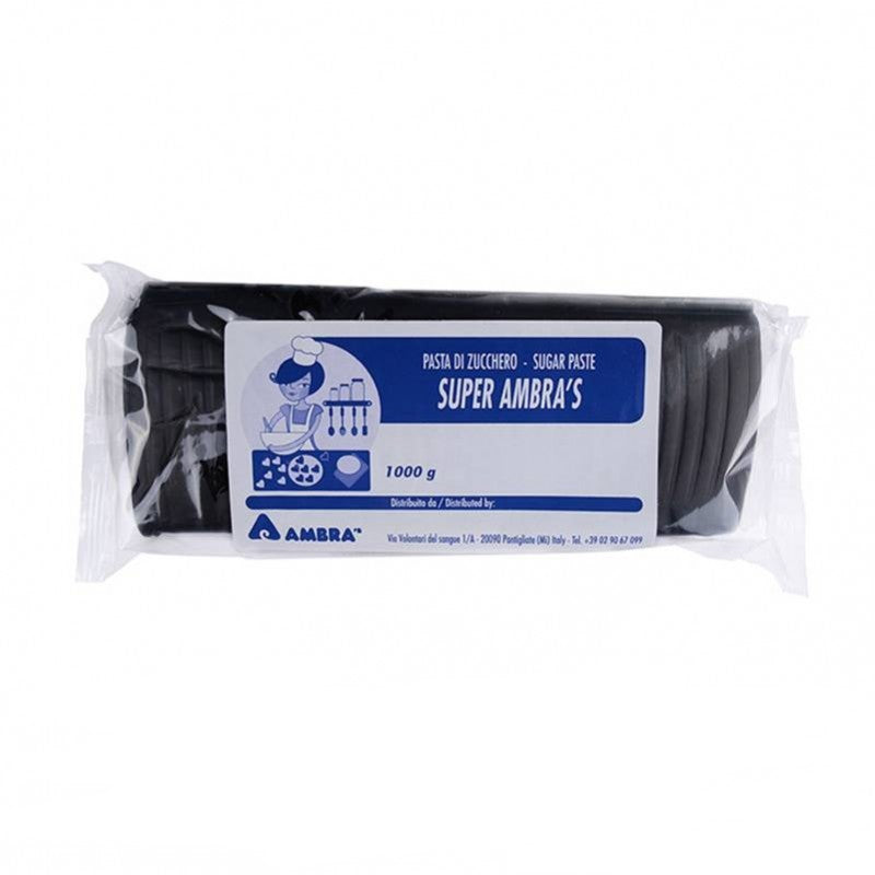 Ambra S Pasta Zucchero Nero Kg 1