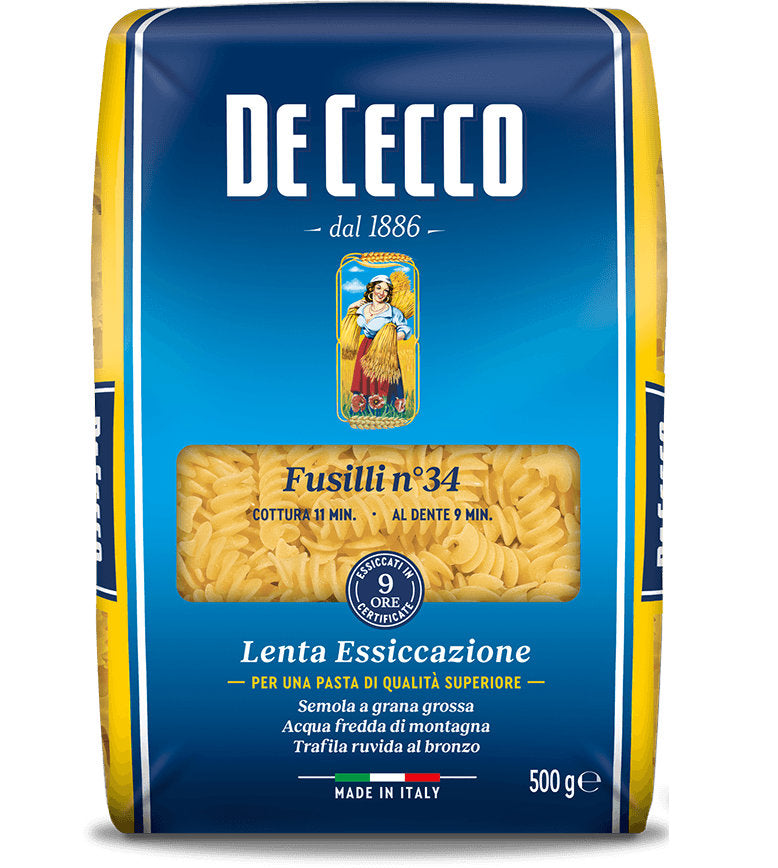 De Cecco Fusilli N. 34 Gr. 500