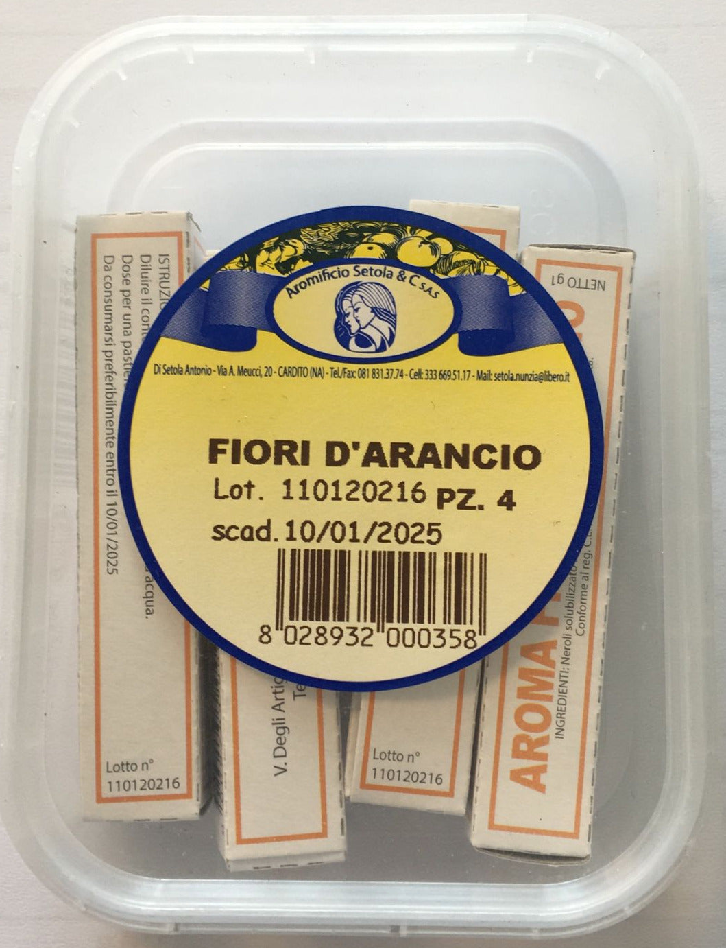 Setola Aroma Arancio X4