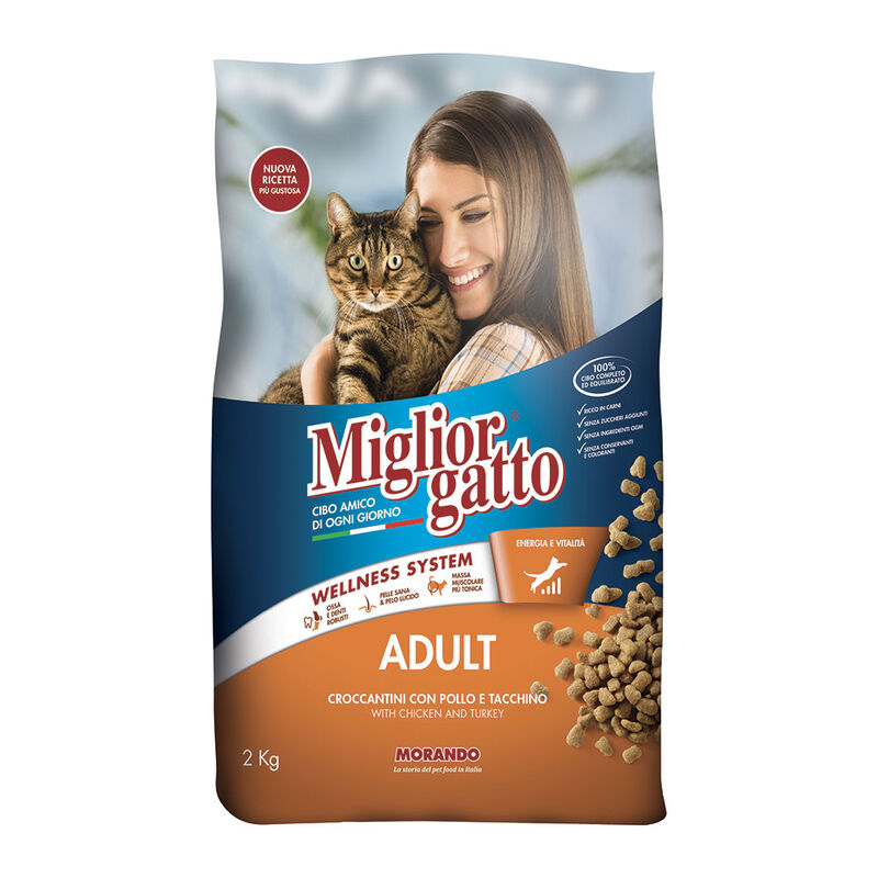 Migliorgatto Crocc Pollo E Tacchino  Kg