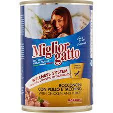 Migliorgatto Bocconcini Pollo Tacch.g405