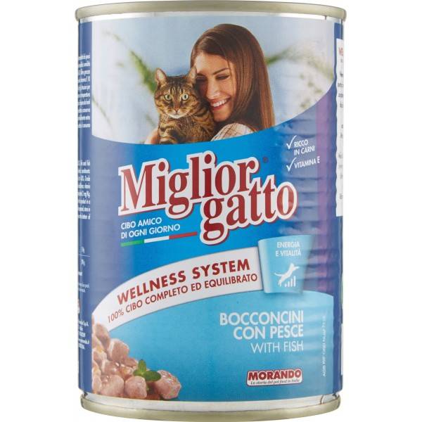 Migliorgatto Boc Pesce   Gr 405