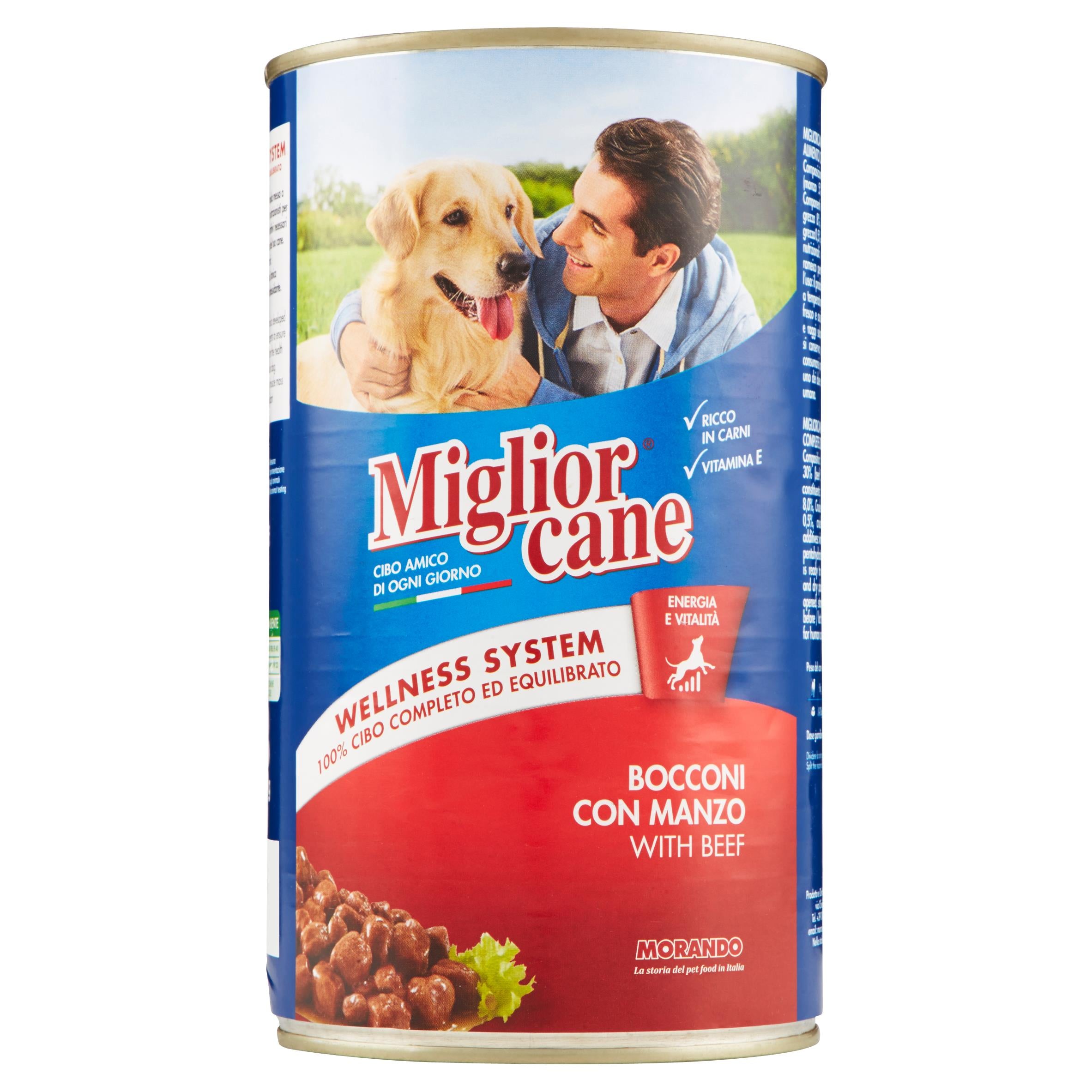 Migliorcane Bocc Manzo Kg 1,250