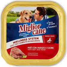 Migliorcane Pate Manzo Cuore Gr 150