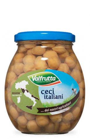 Valfrutta Ceci Vetro 370 G