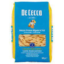 De Cecco Mezze Penne Rigate N 141 Gr 500