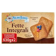 Mulino Bianco Fette Integrali Bipacco Gr