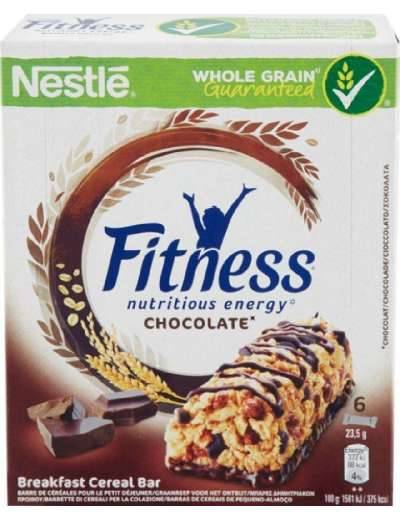 Nestle Fitness Barrette Cioccolato Gr141