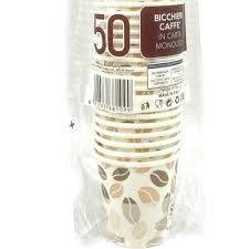 Sofys Bicchieri Caffe' Carta Ml.75 Pz.50
