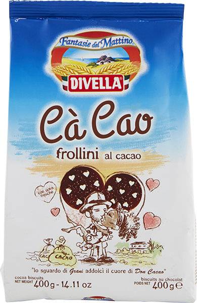Divella Frollini Ca Cao Al Cacao Gr 400