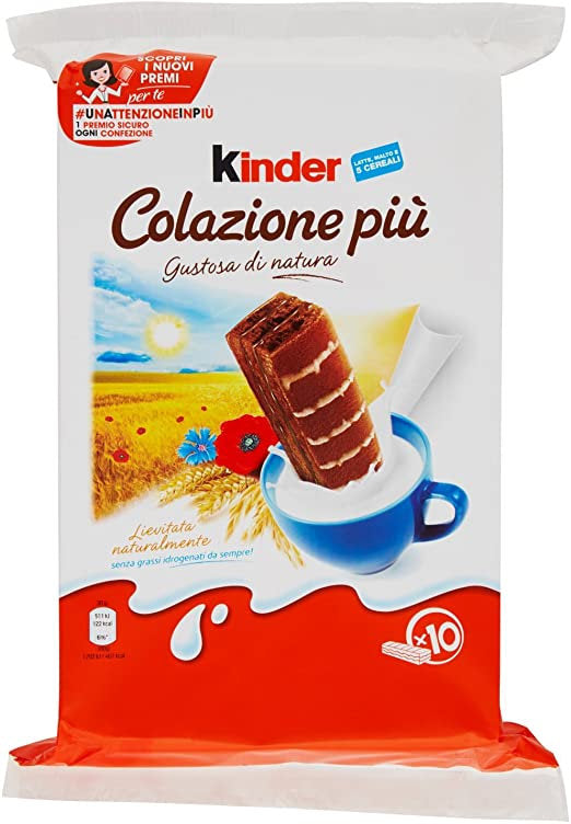 Ferrero Kinder Colazione Piu  Gr 290