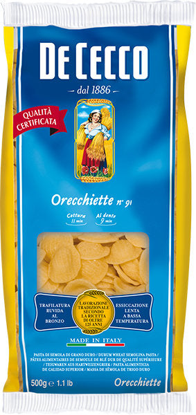 De Cecco  Orecchiette N  91 Gr 500