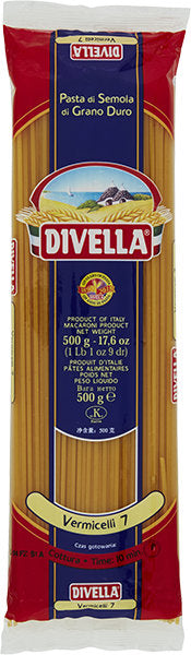 Divella Vermicelli N  7 Gr 500