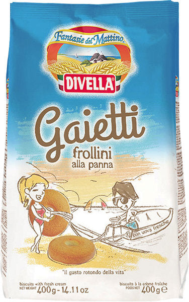 Divella Bis Frollini Gaietti Panna Gr 40