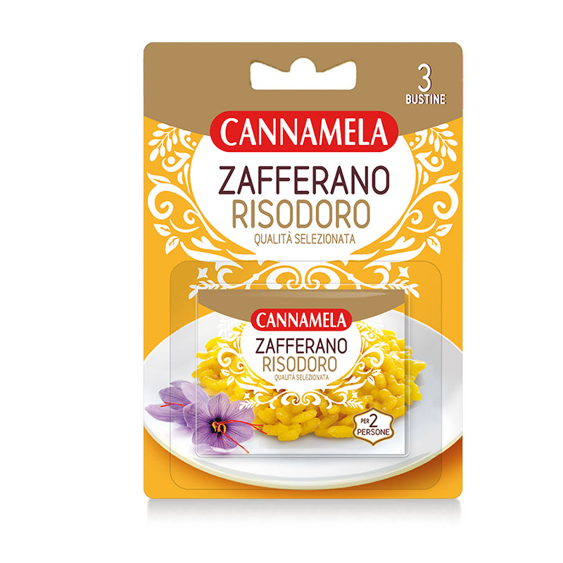 Cannamela Zafferano Risodoro 3 Bustine