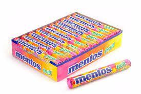 Perfetti Mentos Frutta Gr.38
