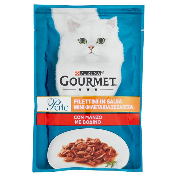 Gourmet Perle Manzo Filettini Gr 85