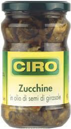 Ciro Zucchine In Olio Gr 314