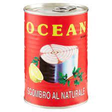 Ocean Sgombro Mackerel Al Naturale Gr 40