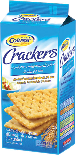 Colussi Crackers Non Salati Gr 500