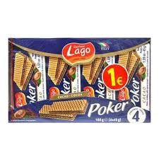 Lago Wafer Poker Cacao Gr. 50x4