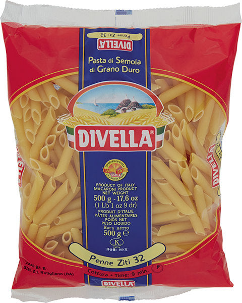 Divella Penne Ziti N  32 Gr 500