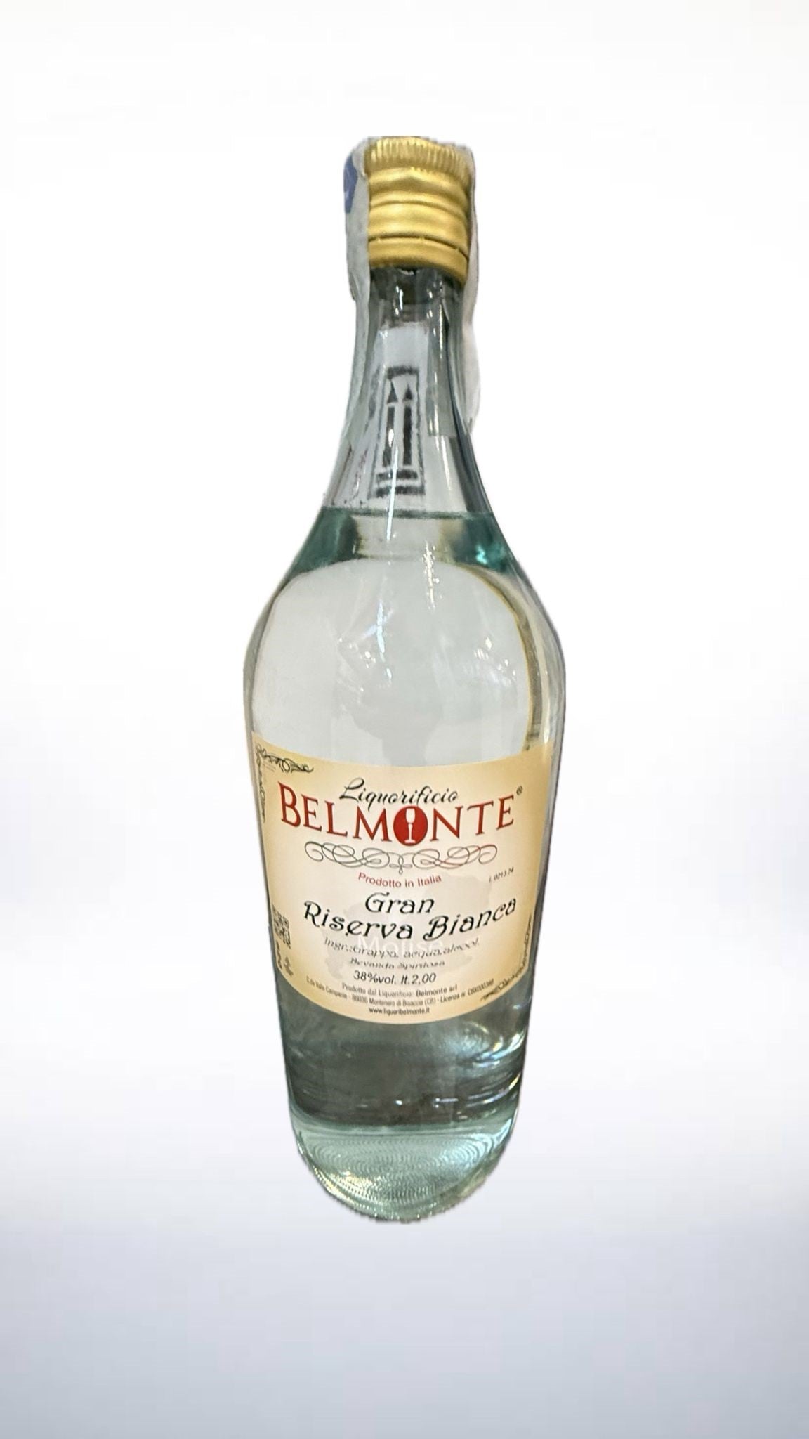 Belmonte Grappa Bianca Lt 2