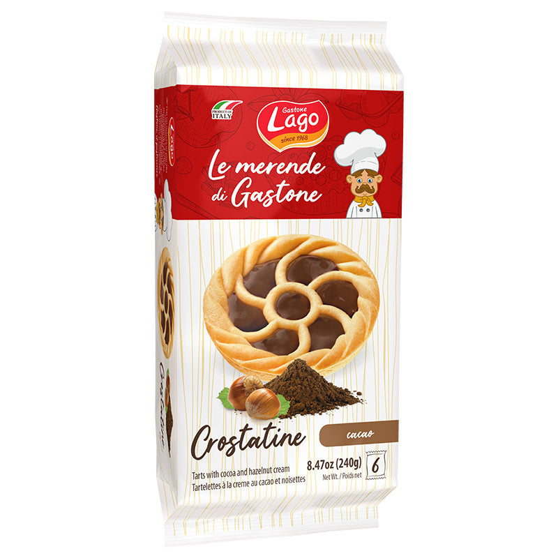 Lago Crostatina Cacao Gr 240