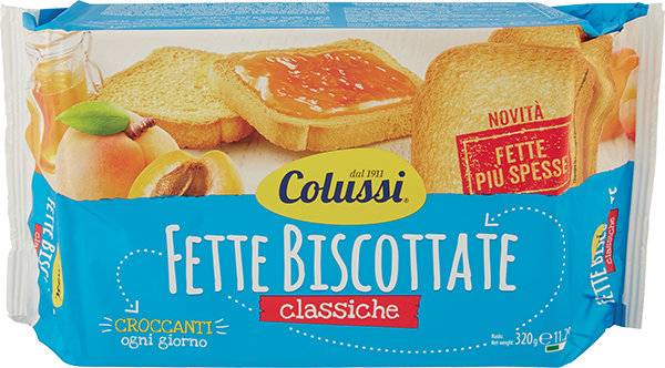 Colussi Fette Biscottate  Dorate  Gr 425